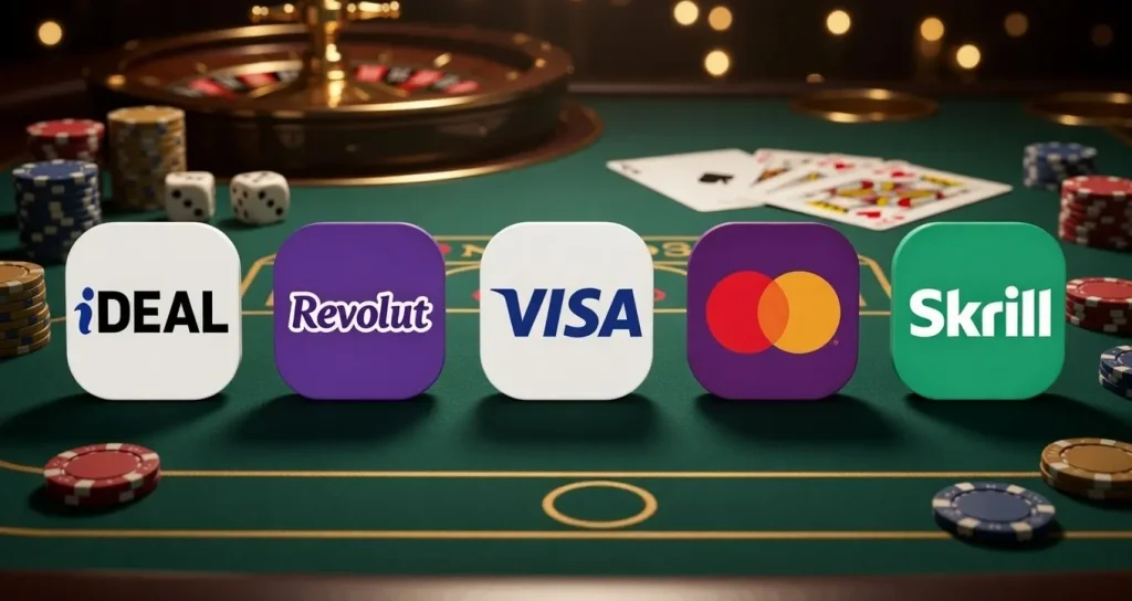 Metody płatności w kasynach online w Holandii