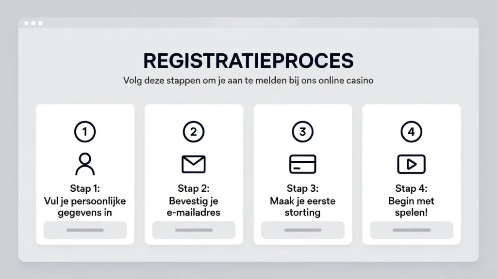 Rejestracja w kasynie online Holandia – instrukcja krok po kroku